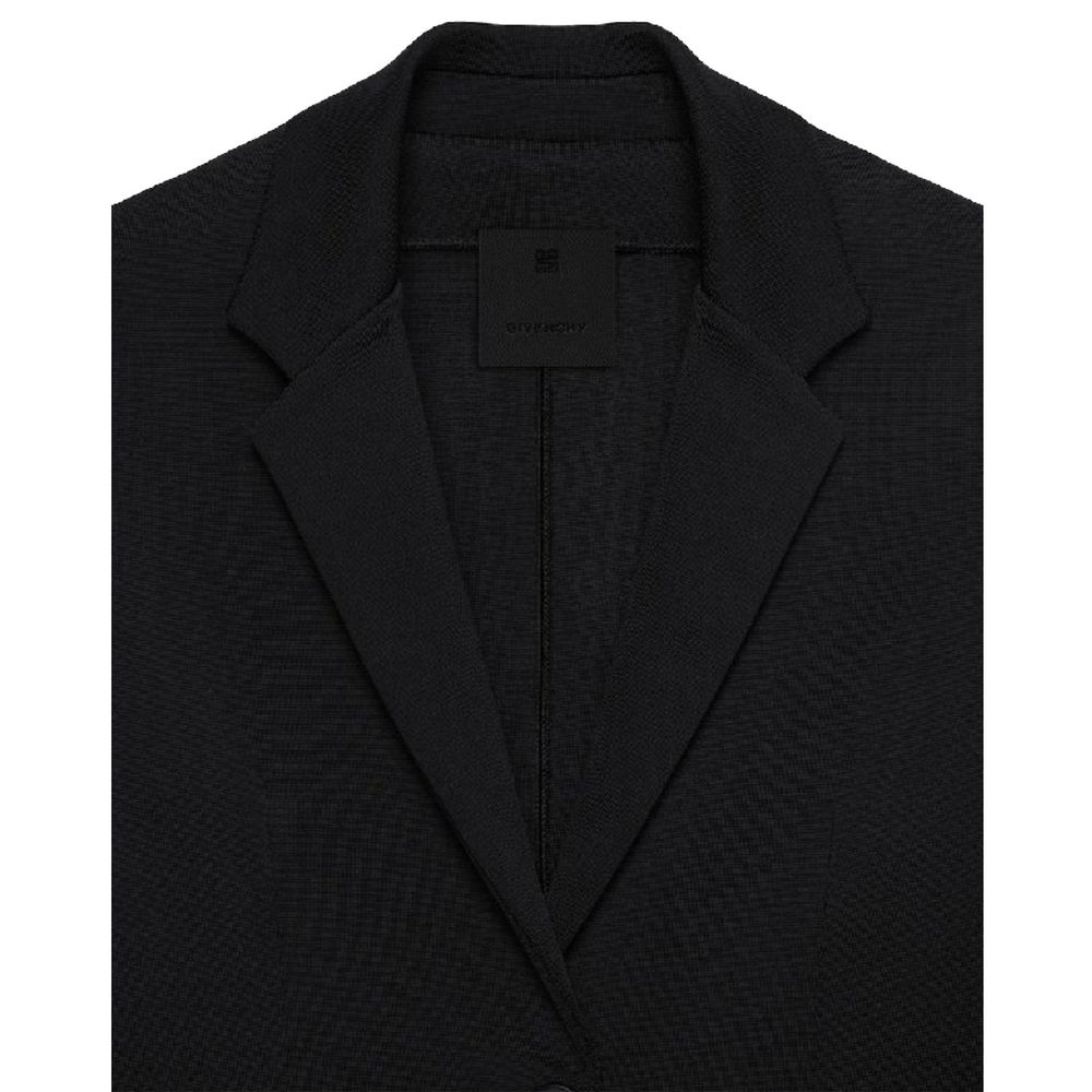 Givenchy Black Tailored Single Button Blazer for Women