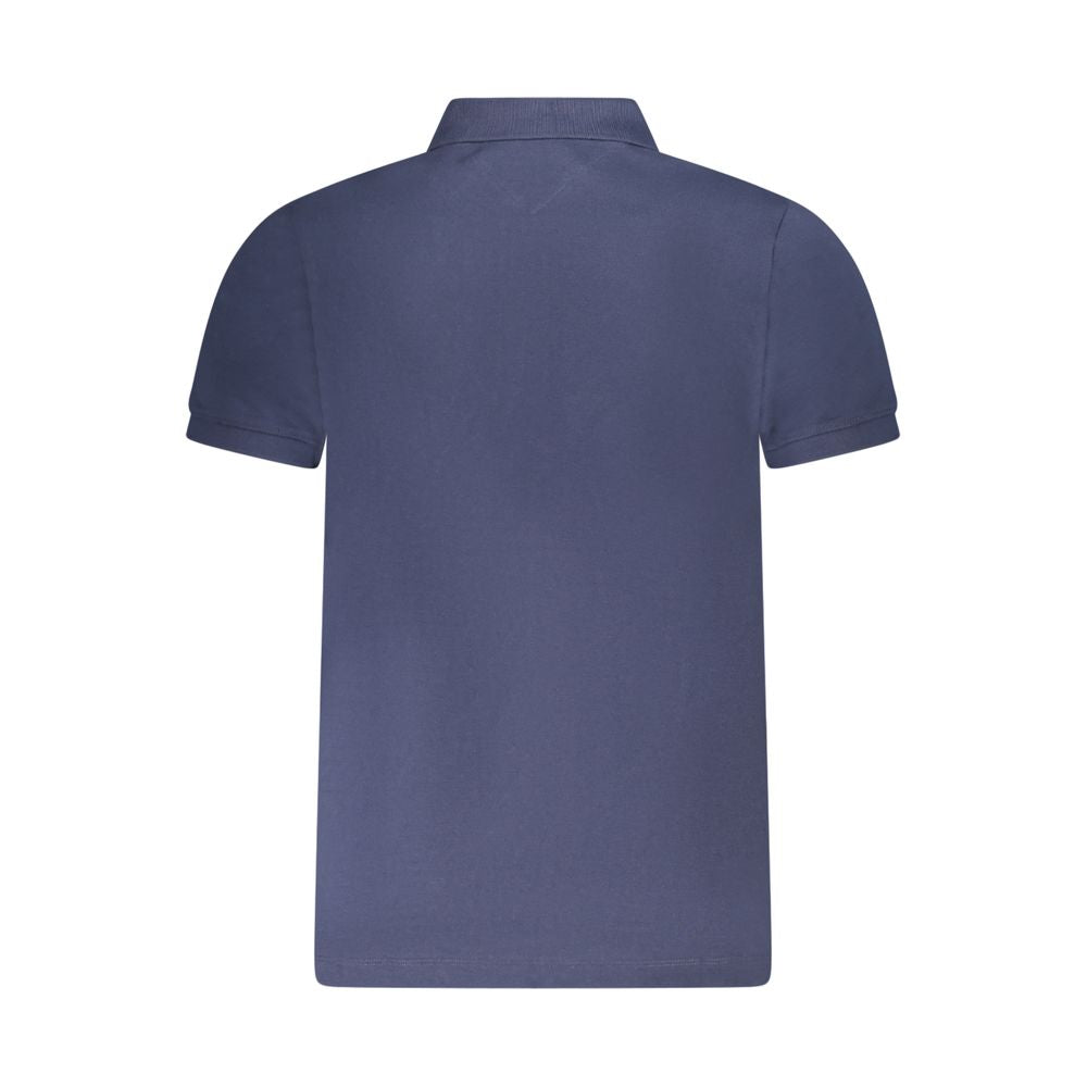 Tommy Hilfiger Blue Cotton Men's Polo-Shirt