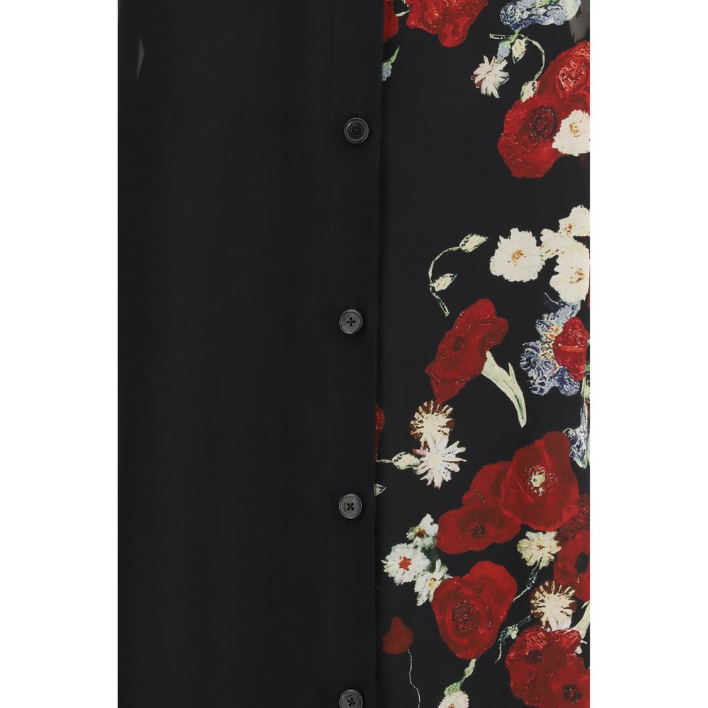 Khaite Black Silk Gloria Dress