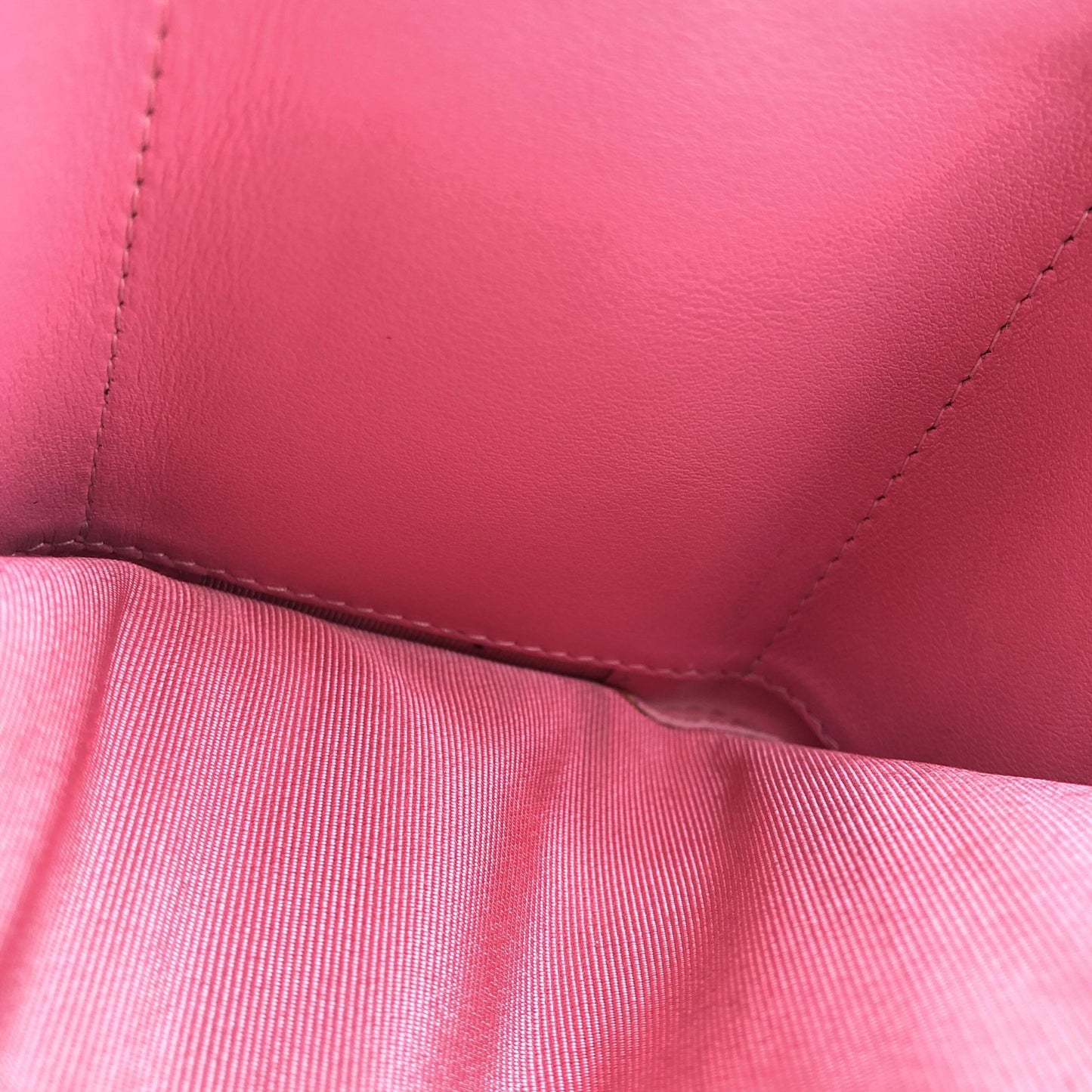 Chanel Preloved Pink Leather Quilted Flap Wallet – A Timeless Luxury Statement Piece