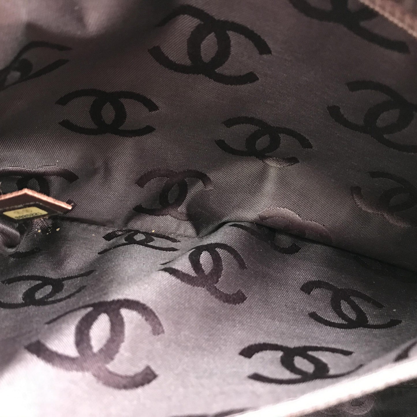 Chanel Preloved Wild Stitch Handbag Mini Boston Red - Vintage Elegance in Fair Condition