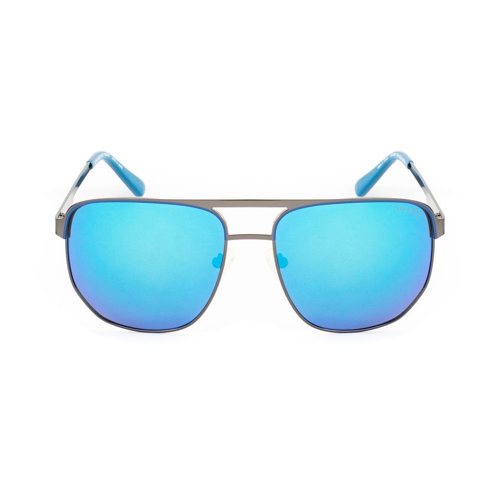 Guess Gray Metal Sunglasses – Stylish UV Protection Eyewear