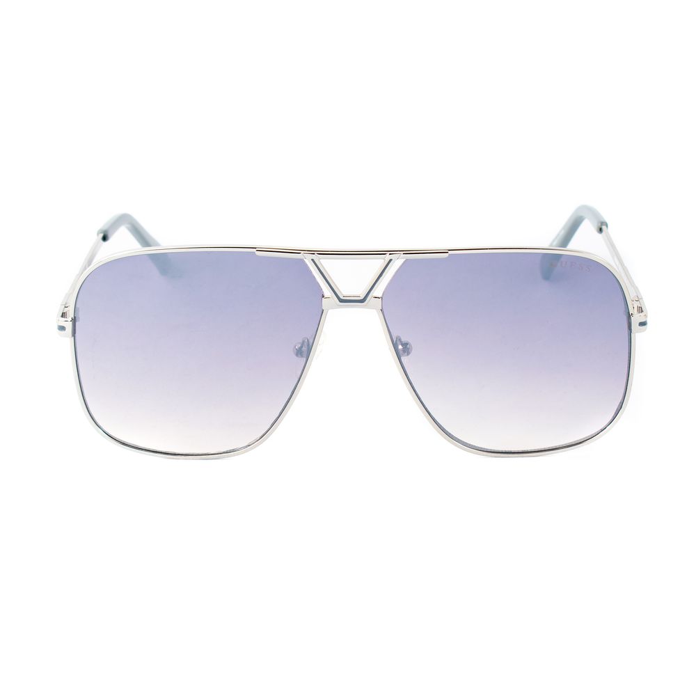 Guess Designer Grey Metal Sunglasses – 61mm