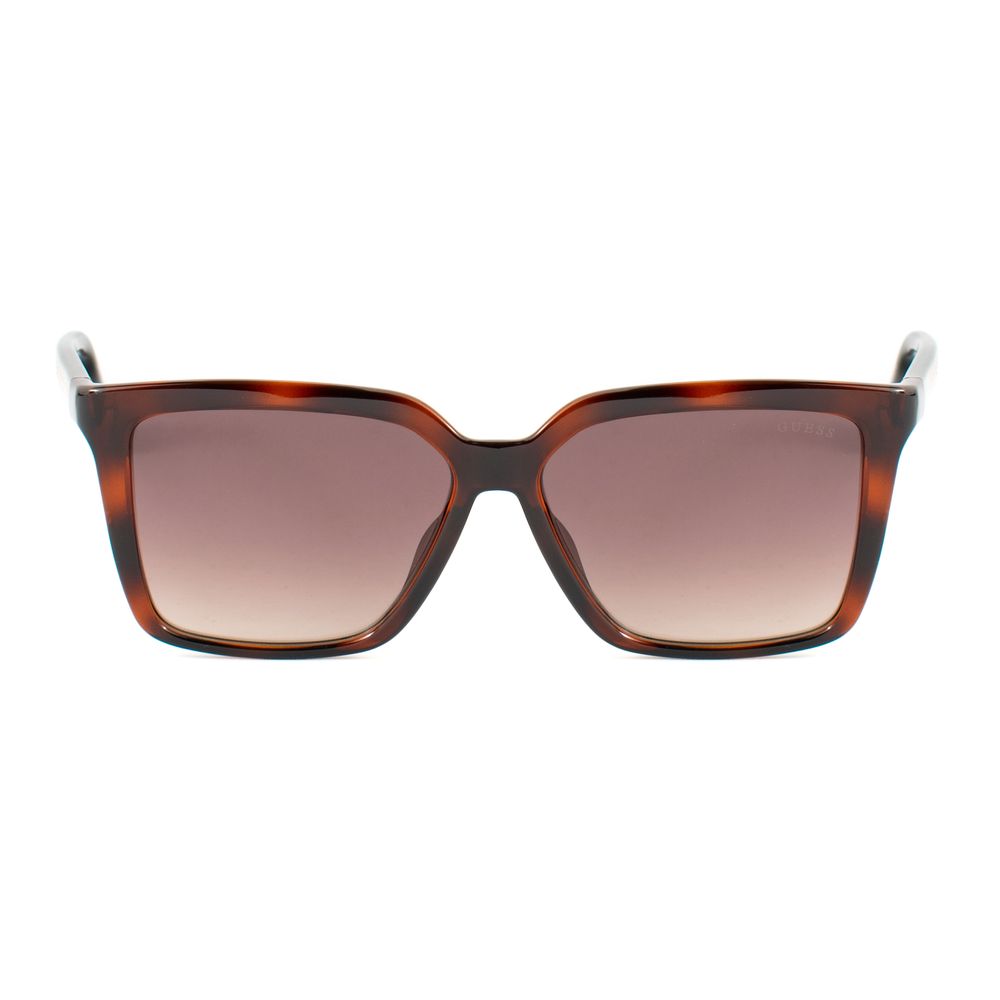 Guess Women’s Brown Resin Sunglasses – 55mm