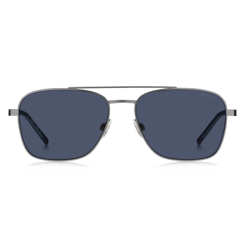 Hugo Boss Gray Metal Sunglasses – 57mm