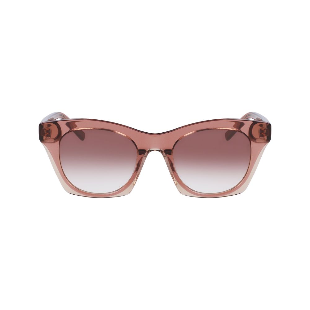 DKNY Women's Pink Acetate Sunglasses - 51mm