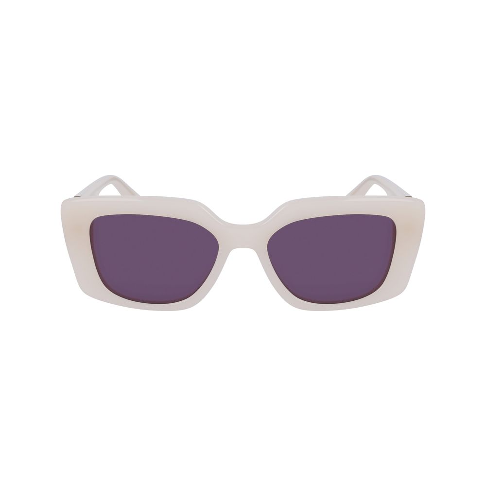 Karl Lagerfeld Beige Acetate Sunglasses – KL6125S-280
