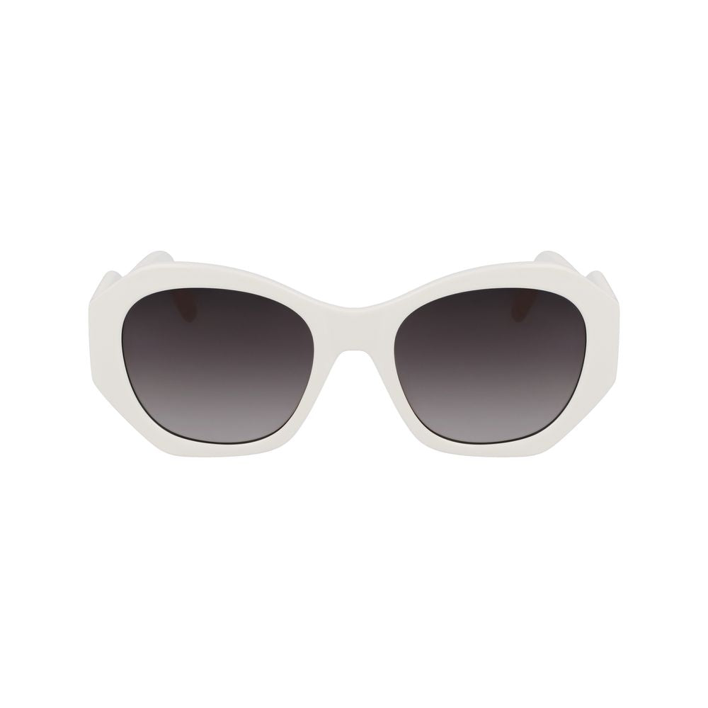 Karl Lagerfeld Women’s Injected Sunglasses – White, 54mm