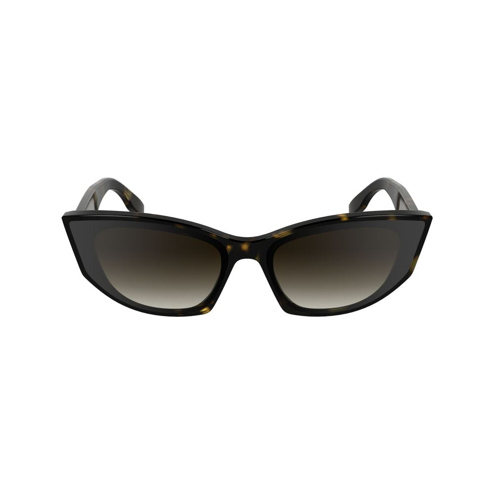Karl Lagerfeld Women's Black Acetate Sunglasses – 64mm