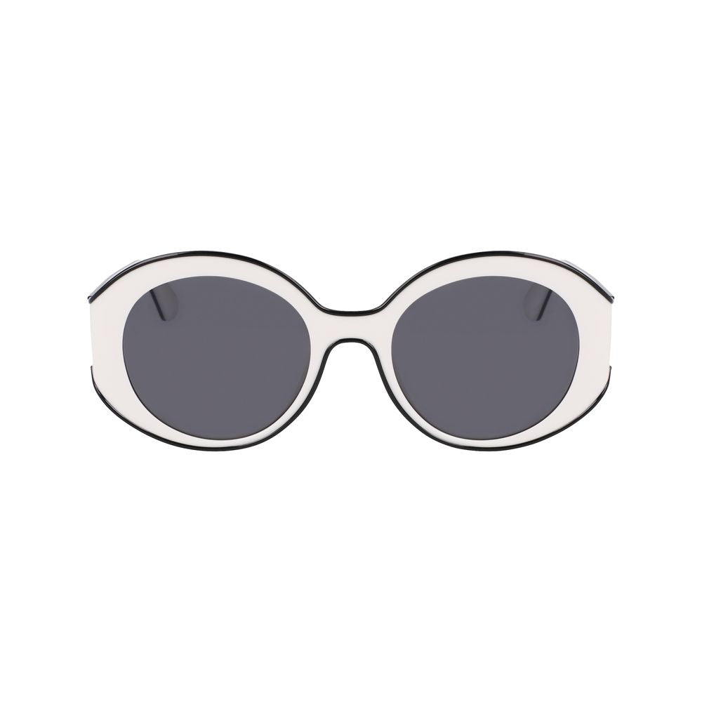 Longchamp Beige Injected Sunglasses – 53mm Elegance