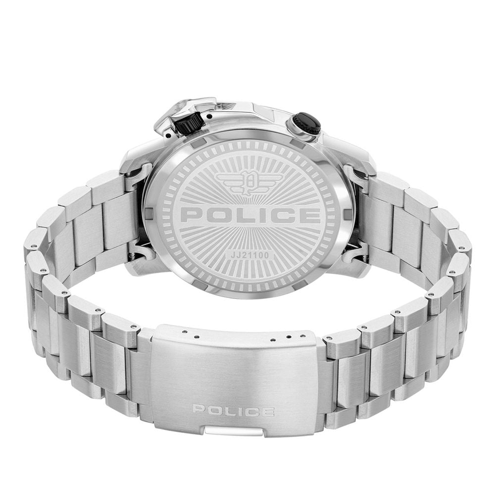 Police Men's Quartz Grey Stainless Steel Dress Watch