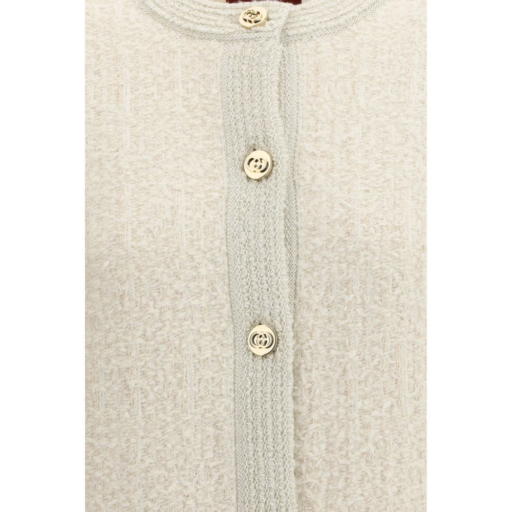 Gucci Beige Wool Cardigan: Timeless Luxury Redefined