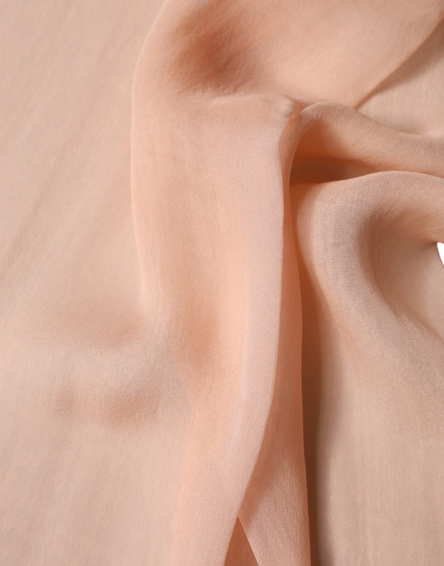 Dolce & Gabbana Light Pink Silk Sash Wrap Foulard