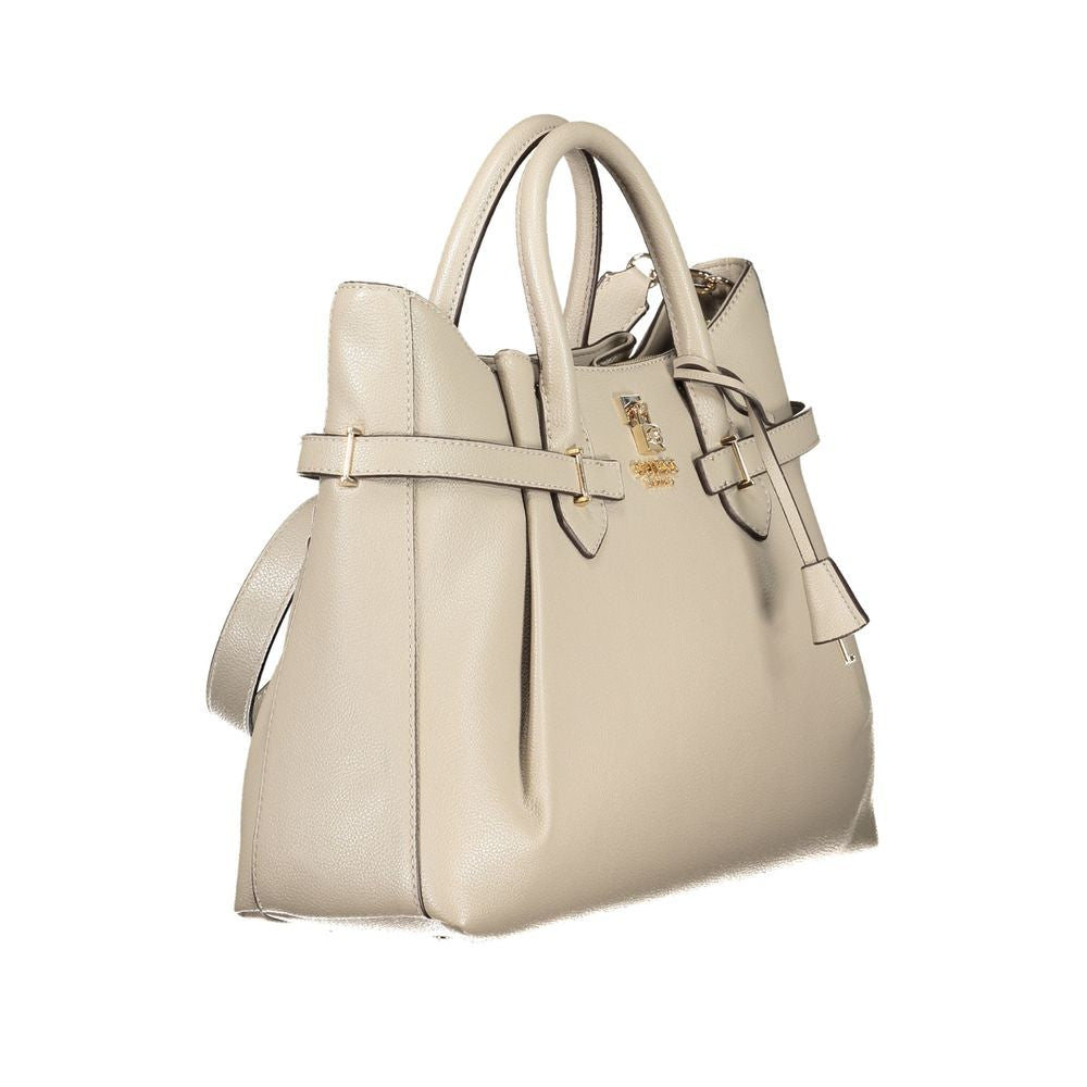 GUESS JEANS YESBA Beige Polyurethane Women's Handbag