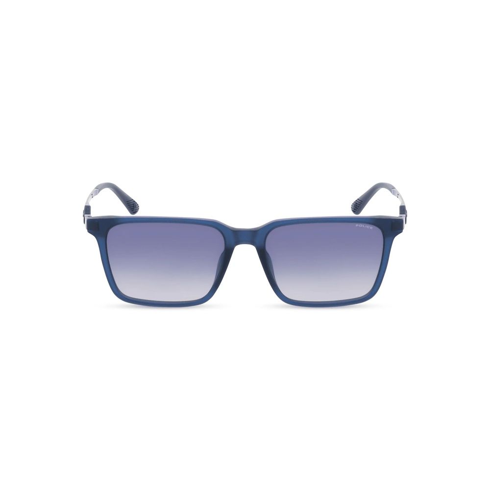 Police Blue Acetate Sunglasses - SUNGLASSES POLICE MAN SPLP31-5603LM