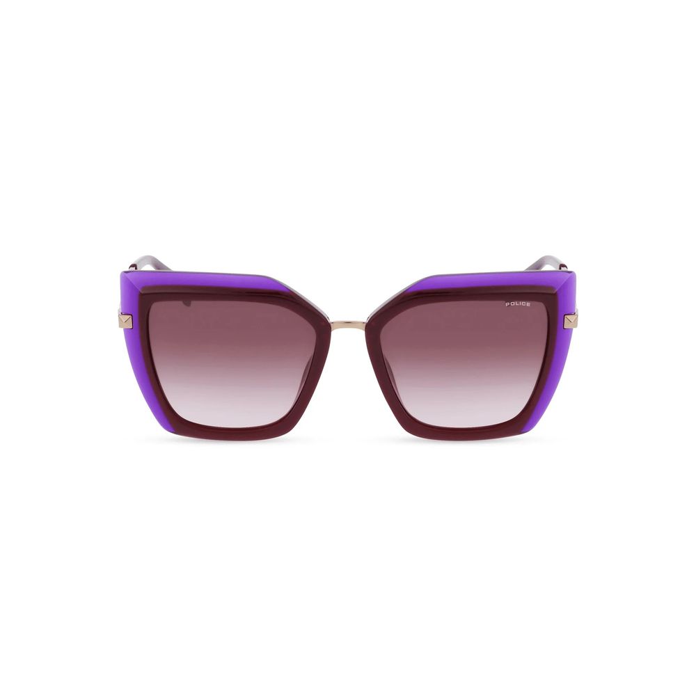 Police Multicolor Metal Sunglasses for Women - SPLP43-5409F5