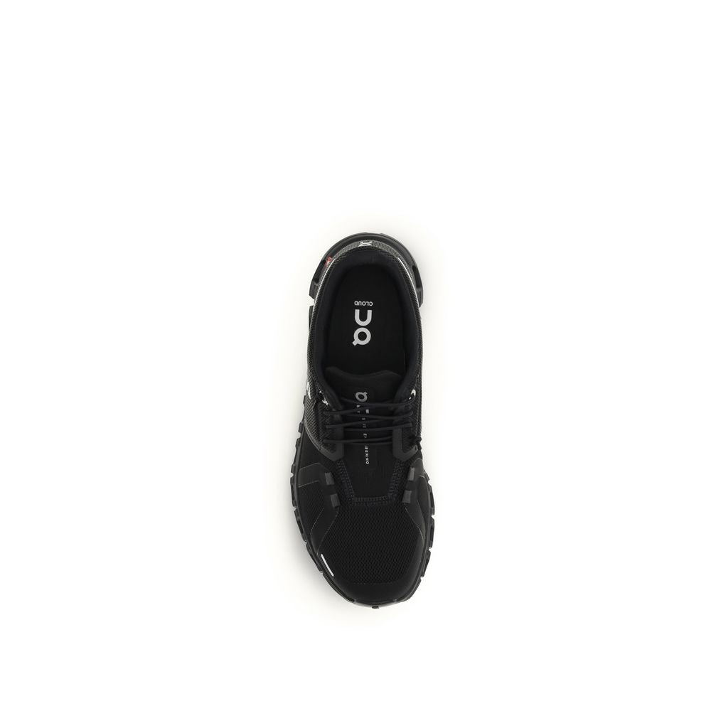 ON Black Recycled Polyester Athletic Sneakers - Cloud 6