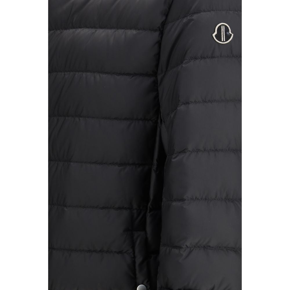 Moncler x Rick Owens Black Goose Down Bomber Flight Jacket