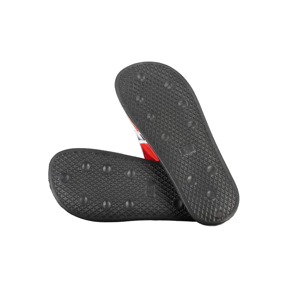 Norway 1963 Black Logo Men's Pool Slide Sandals
