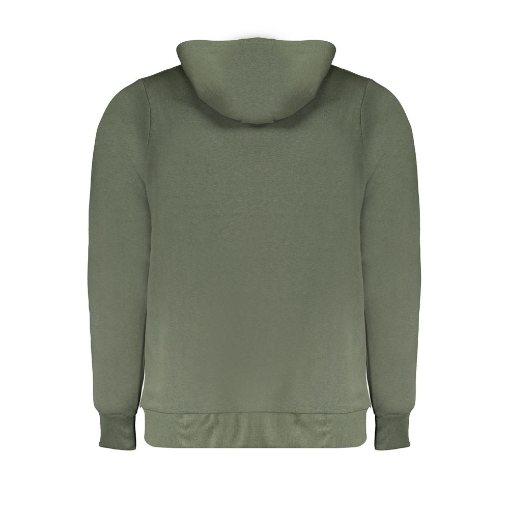 Norway 1963 Verde Green Cotton Men's Hooded Sweatshirt