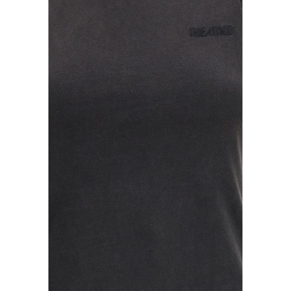 The Attico Black Cotton Top - Reese Tank Top