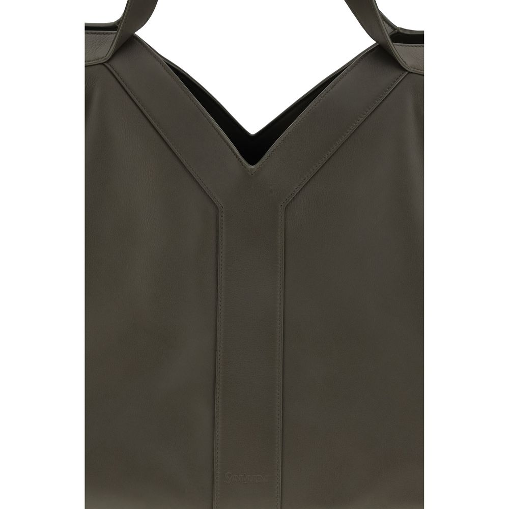 Saint Laurent Bicolor Calf Leather The Y Shoulder Bag