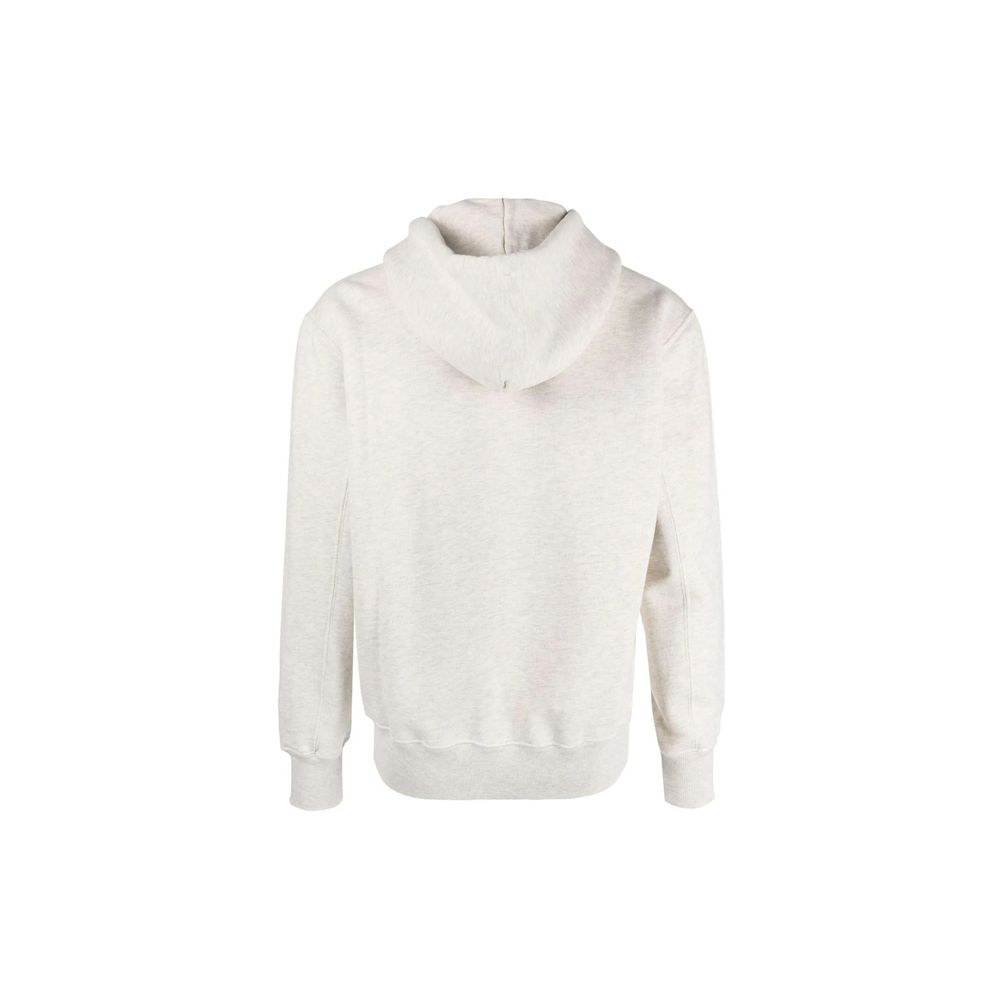Autry Beige Cotton Hoodie for Men