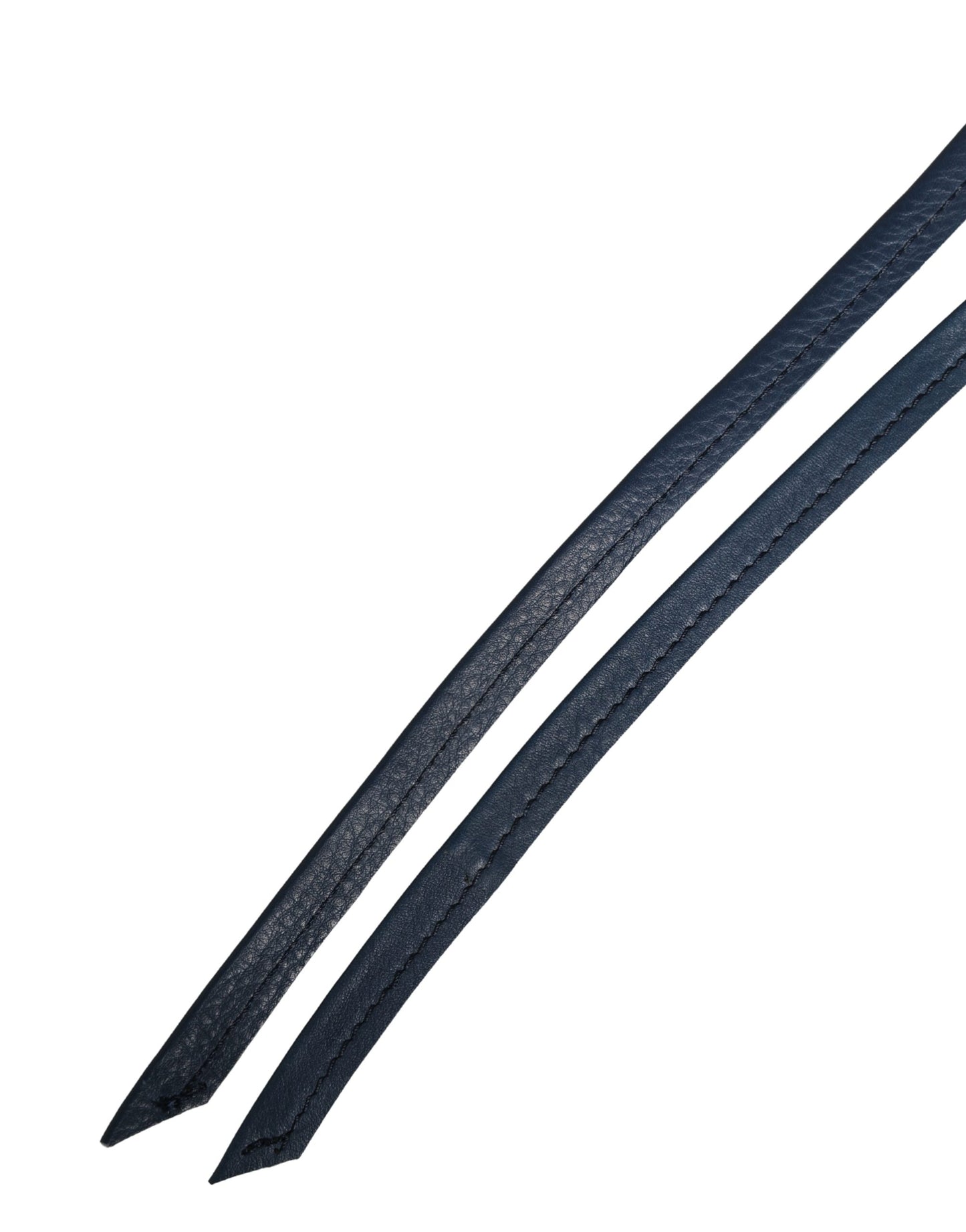 Ermanno Scervino Blue Leather Wide Waist Belt for Women