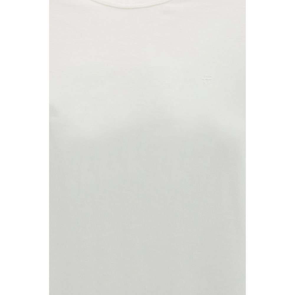 Forte_Forte Oversized White Cotton T-Shirt