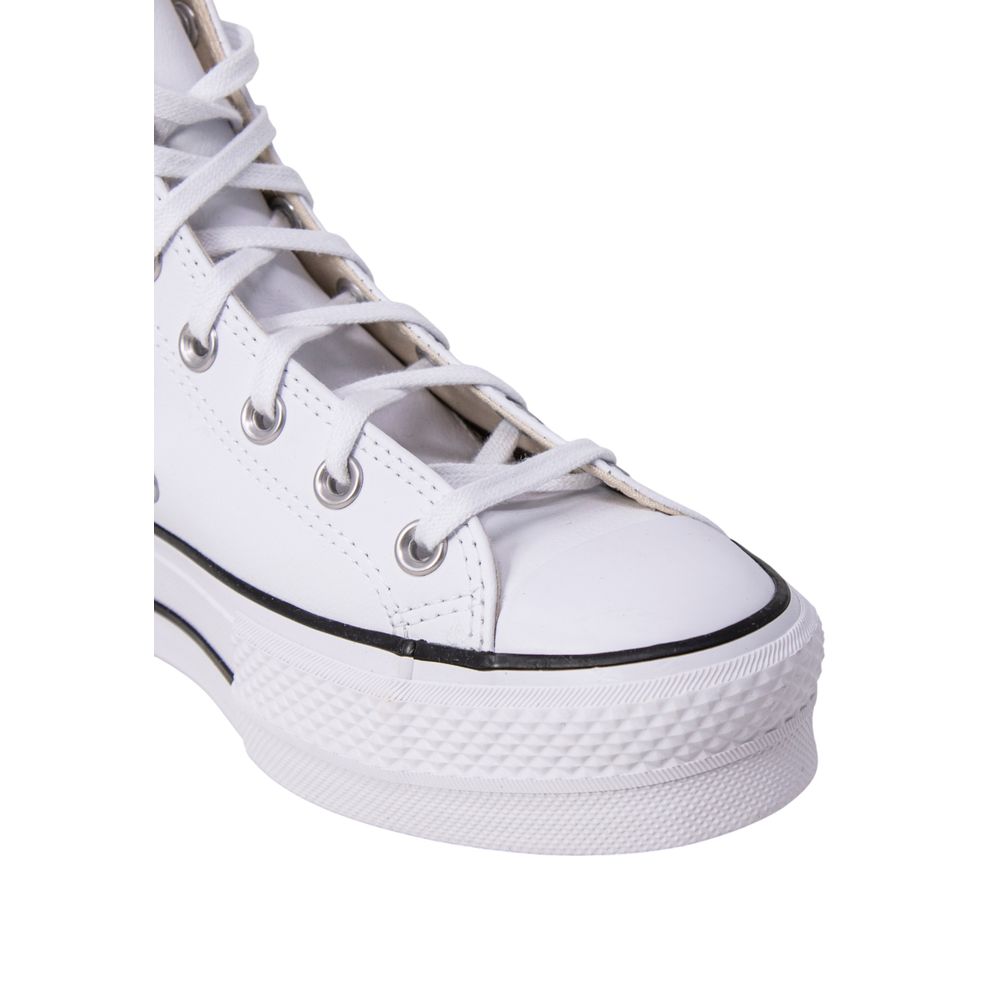 Converse CHUCK TAYLOR ALL STAR LIFT White Polyethylene Platform Sneakers