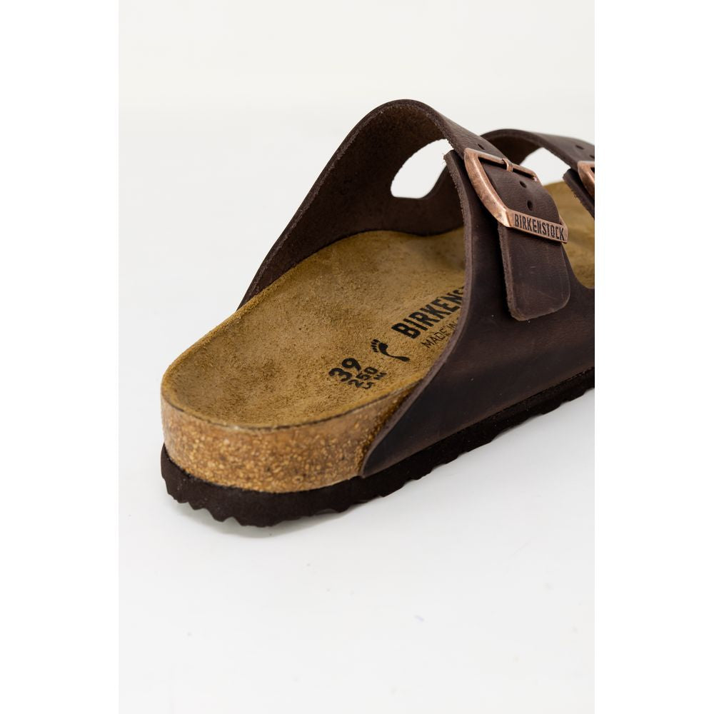 Birkenstock Brown Synthetic Slippers - Women's Arizona BS 052533
