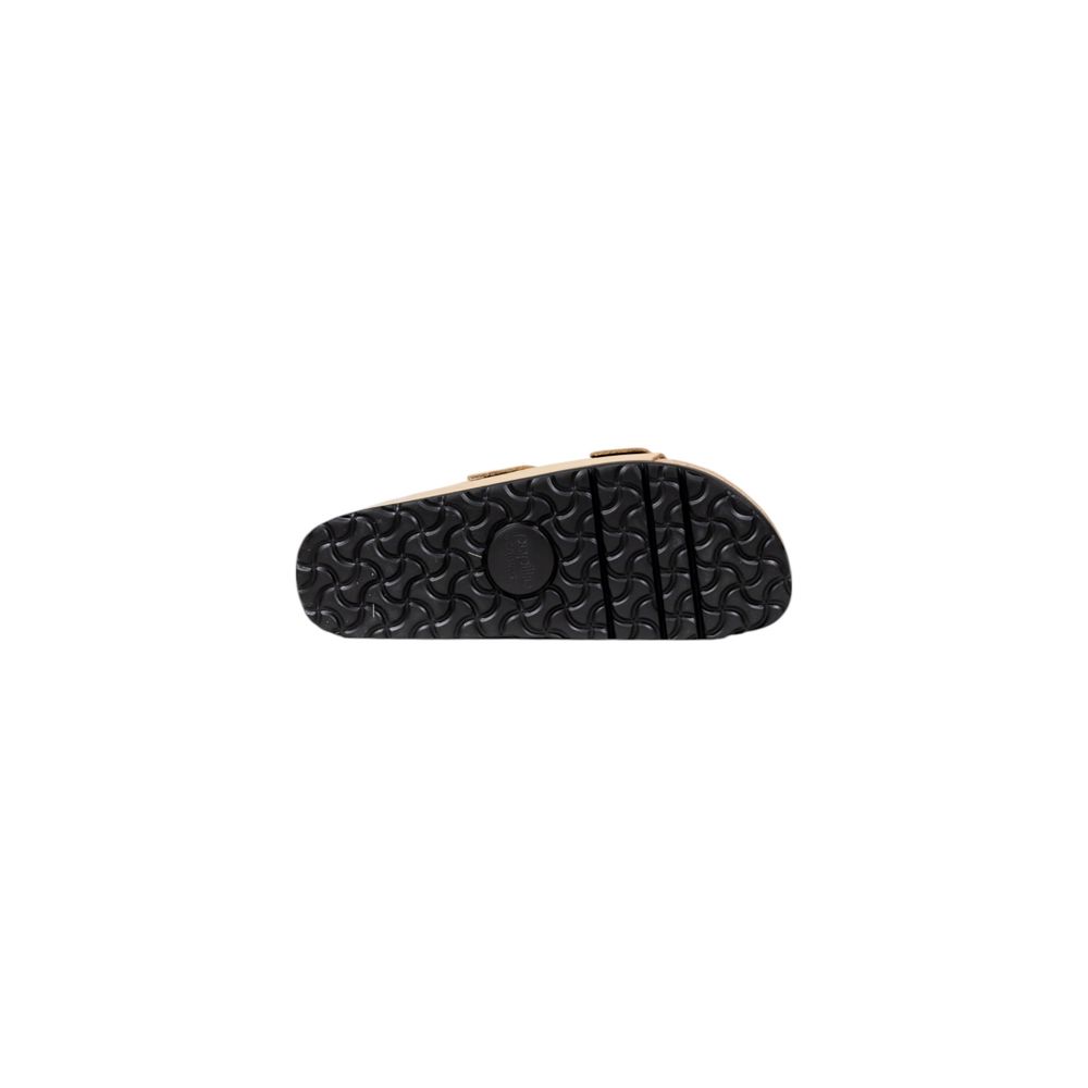 Birkenstock Arizona Flex Platform Beige Synthetic Sandals