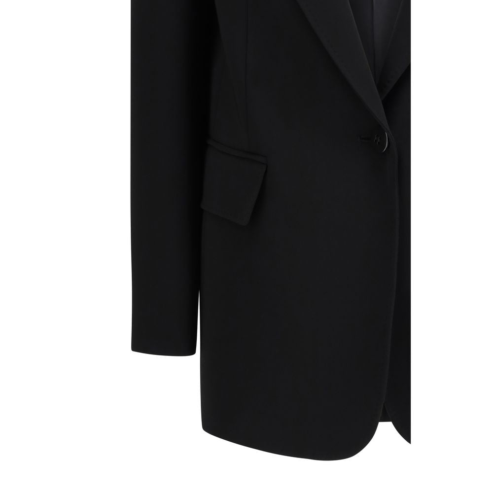 Max Mara Black Triacetate Blazer - Bosco Blazer