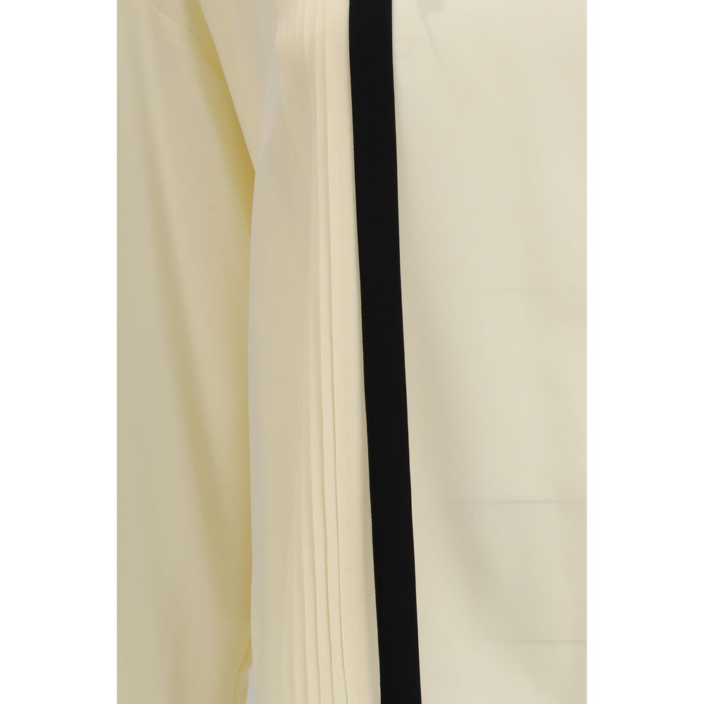 Max Mara Beige Silk Blouse - Timeless Elegance