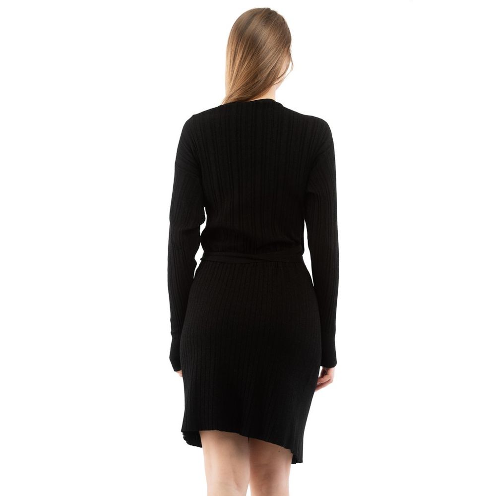 Moschino Black Viscose Casual Dress - Women's Size S