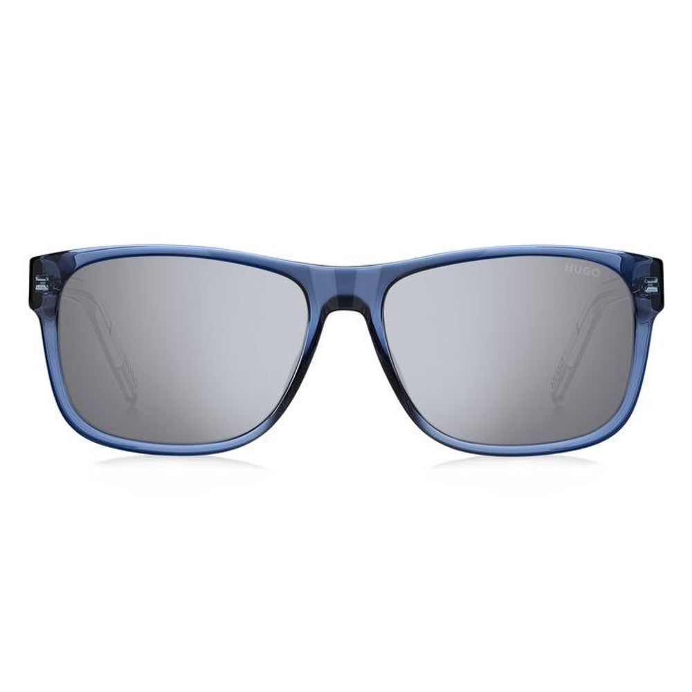 Hugo Boss Multicolor Sunglasses – Red Acetate Frame, Polarized Lenses