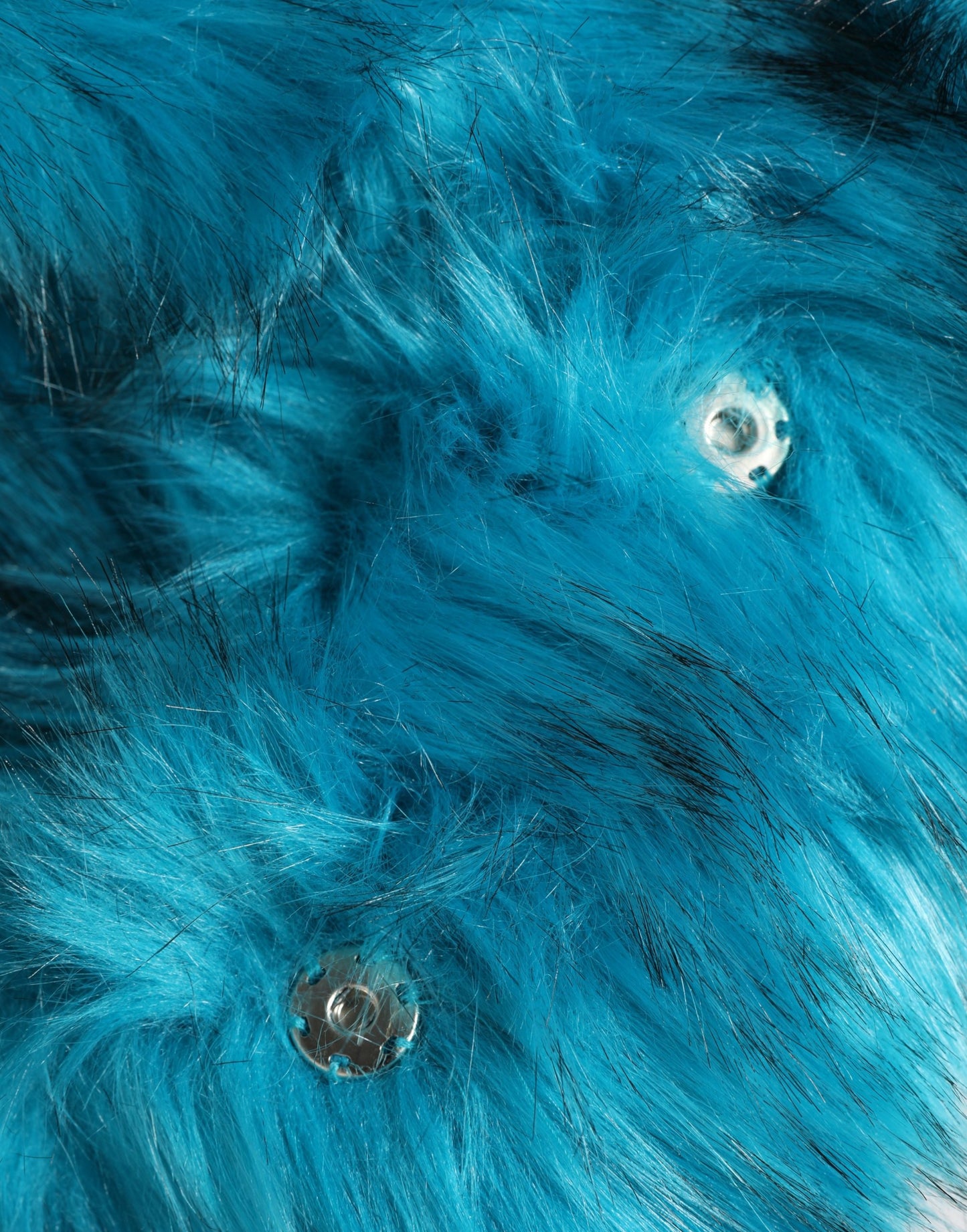 Dolce & Gabbana Blue Modacrylic Fur Women Bucket Hat