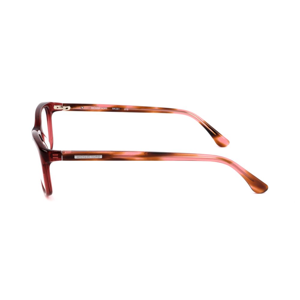 Michael Kors Burgundy Optical Glasses – Square Frame, 52mm