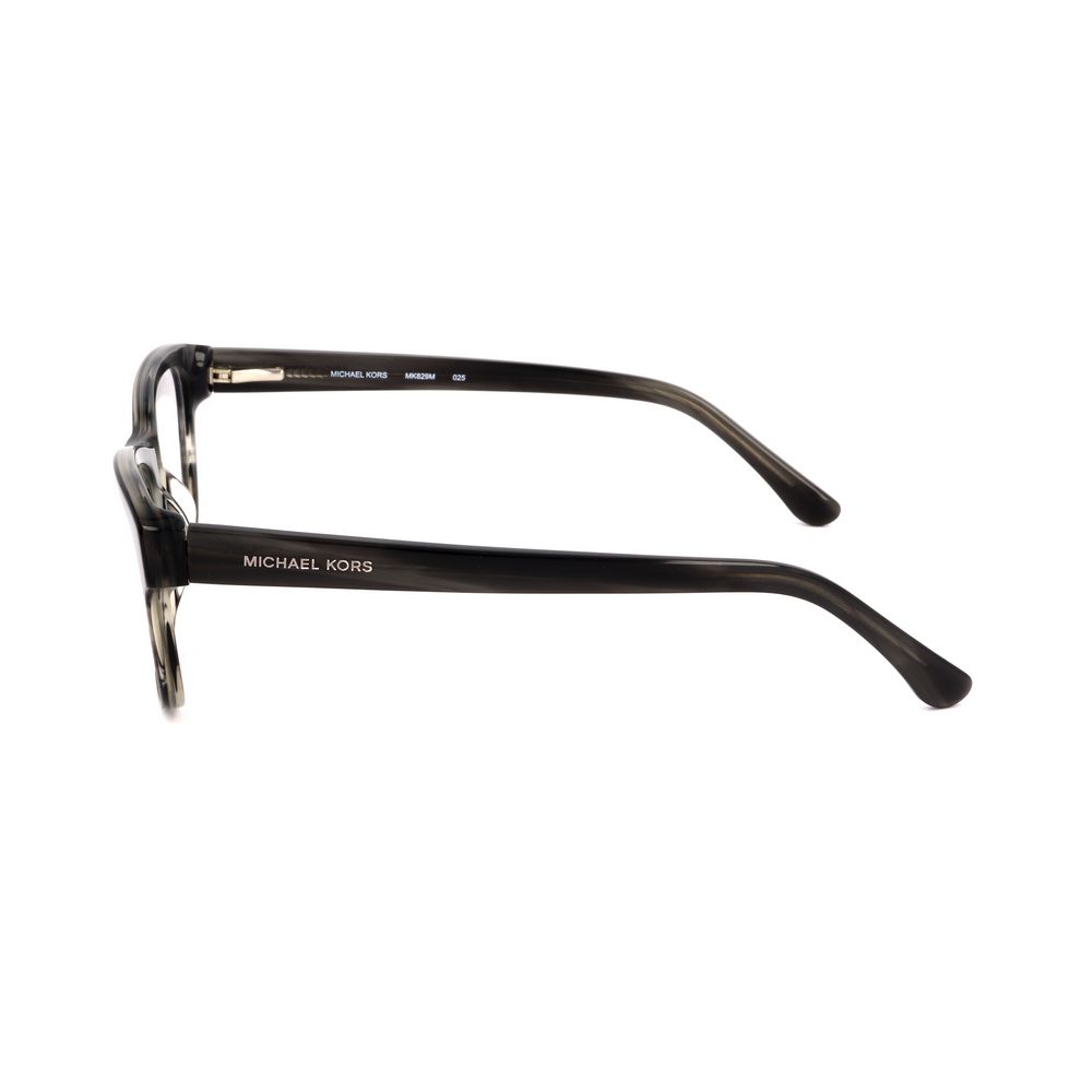 Michael Kors Gray Plastic Glasses – Square Full-Rim Frames, 53mm