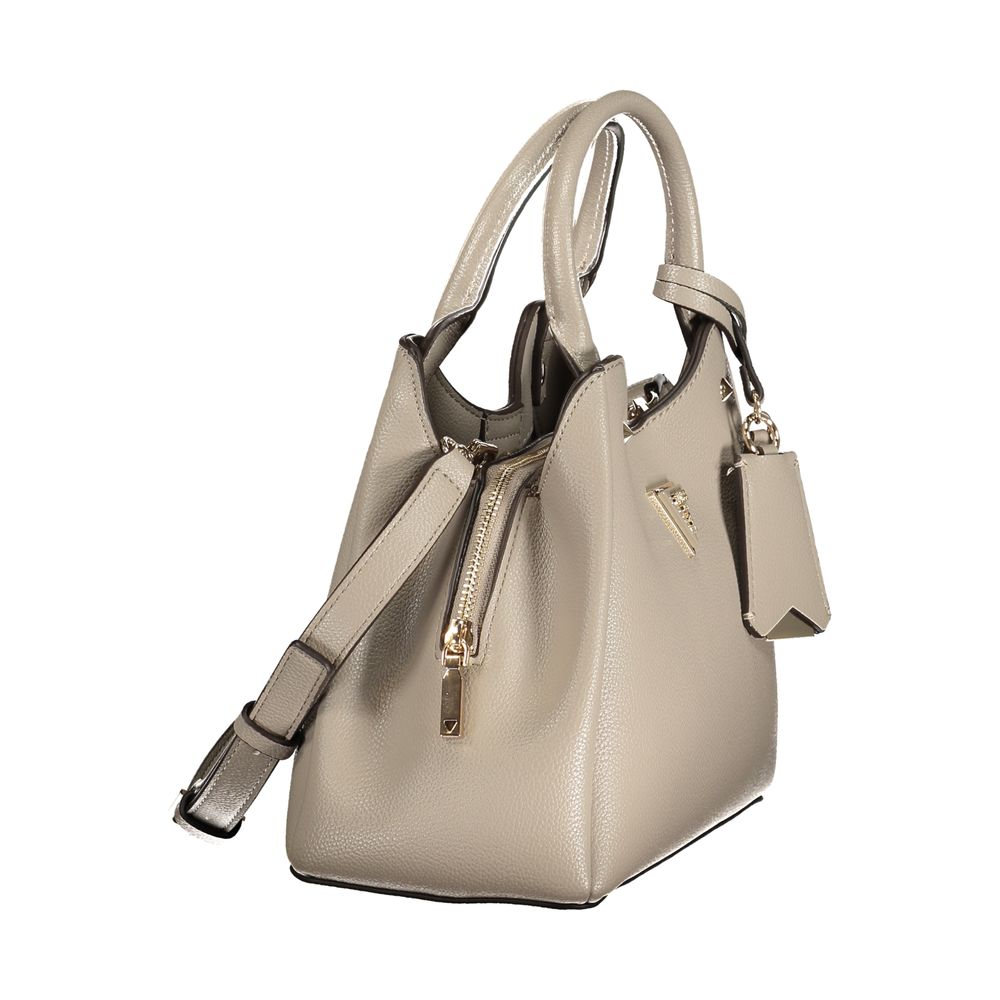 Guess Jeans Grigio Poliuretano Women Handbag - Meridian II