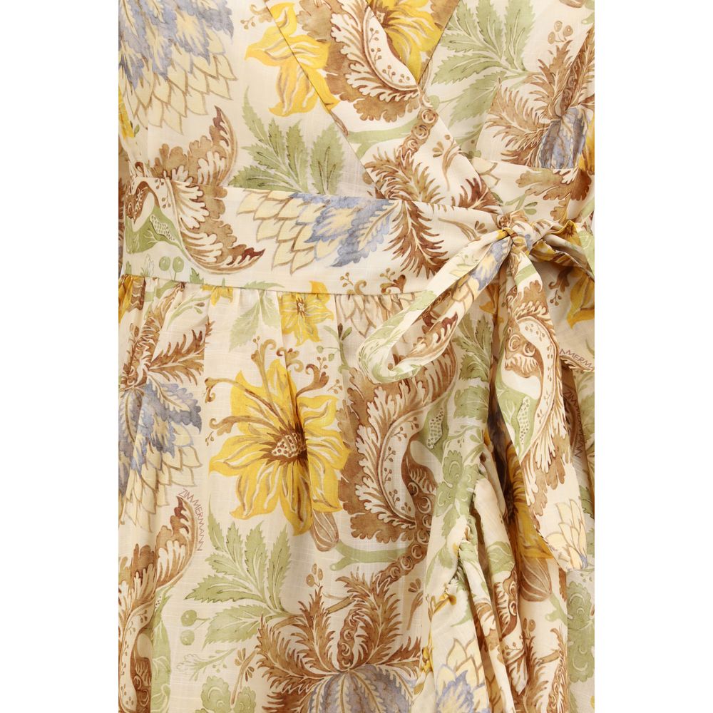 Zimmermann Daylight Wrap Mini Dress