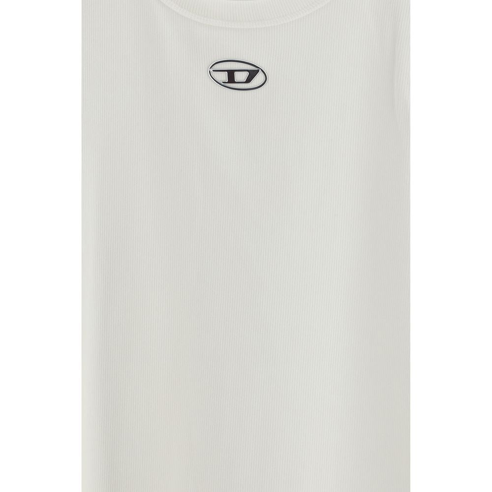 Diesel T-Anki-Od White Cotton Top
