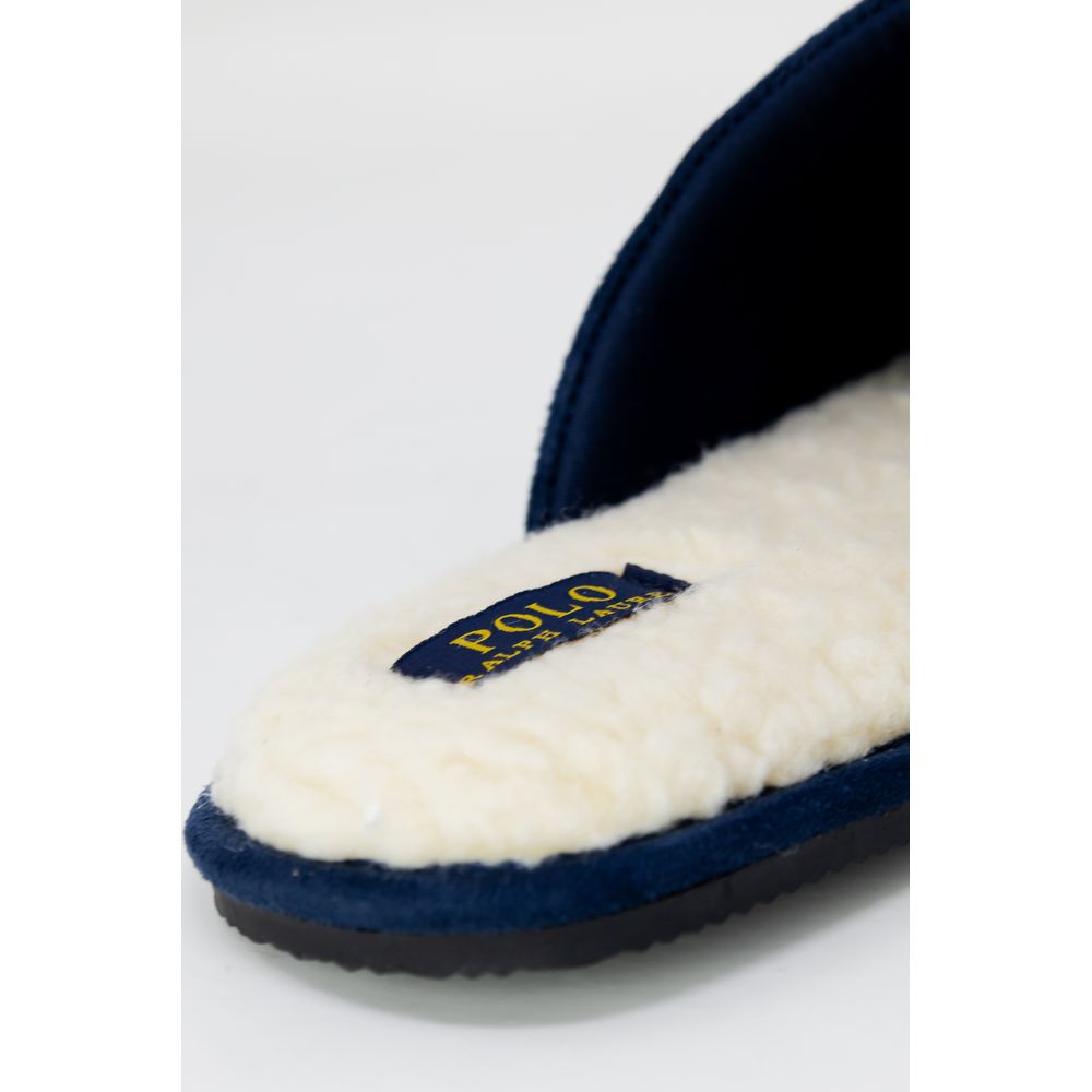 Ralph Lauren Blue Polyester Slippers for Men