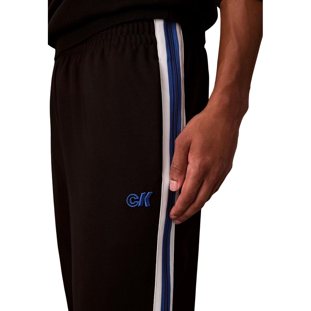 Calvin Klein Jeans Black Polyester Joggers