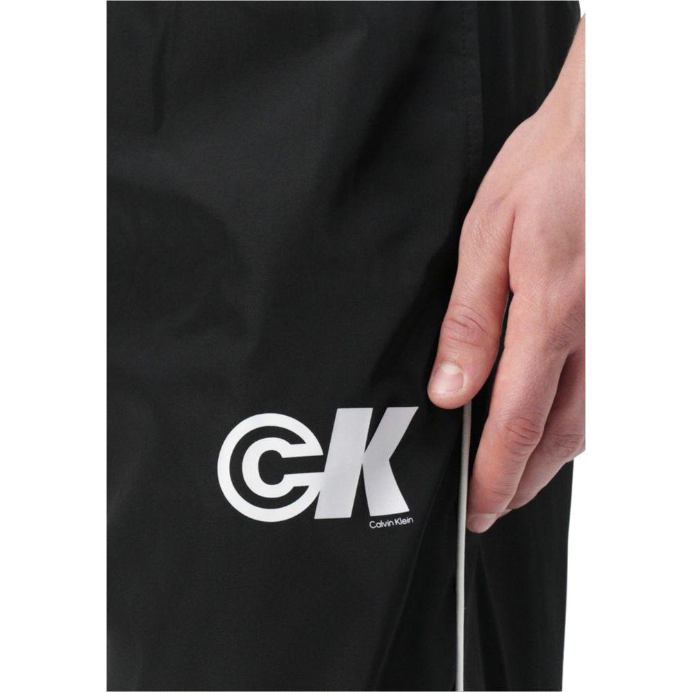 Calvin Klein Jeans Black Polyester Joggers
