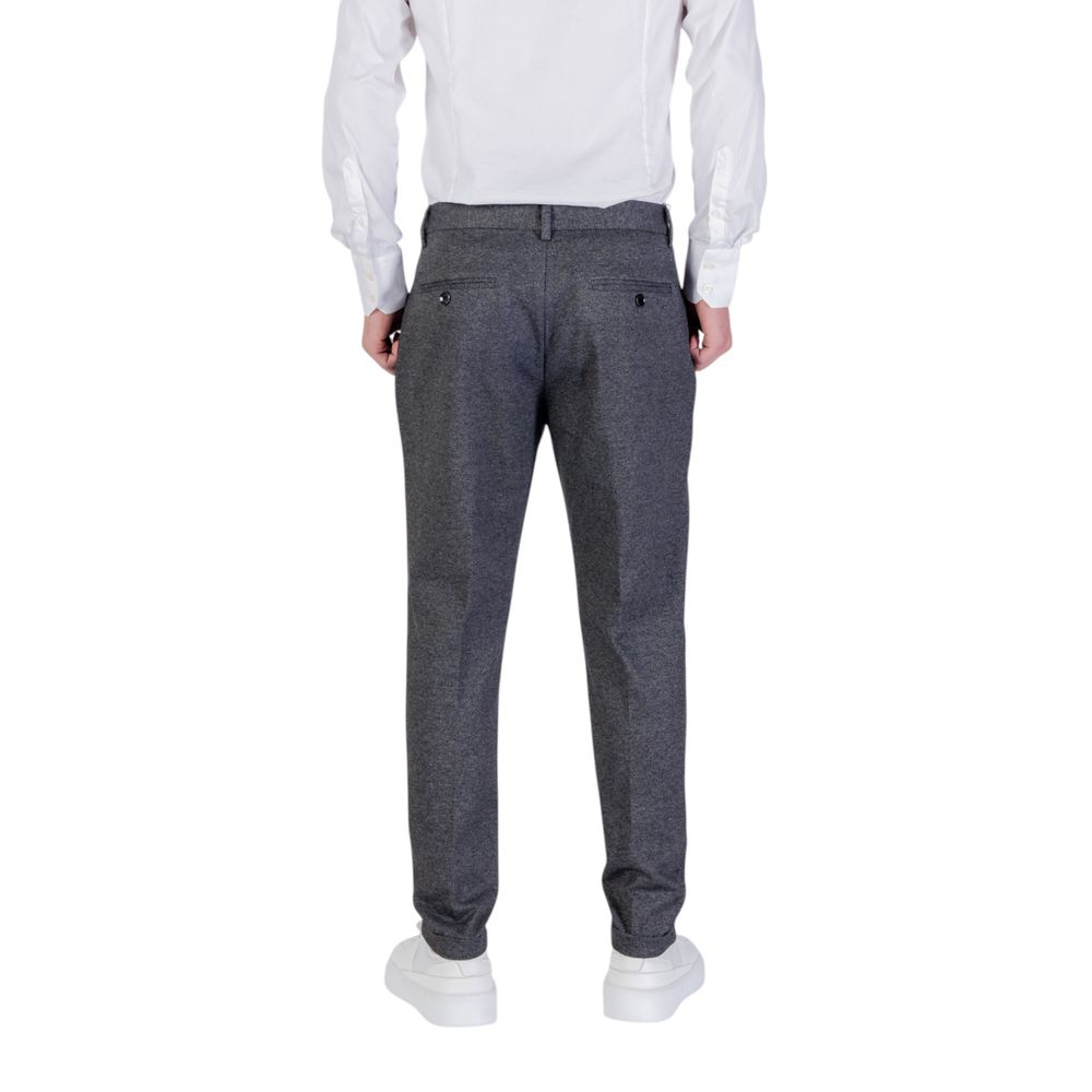 Antony Morato Grey Polyester Skinny Pants