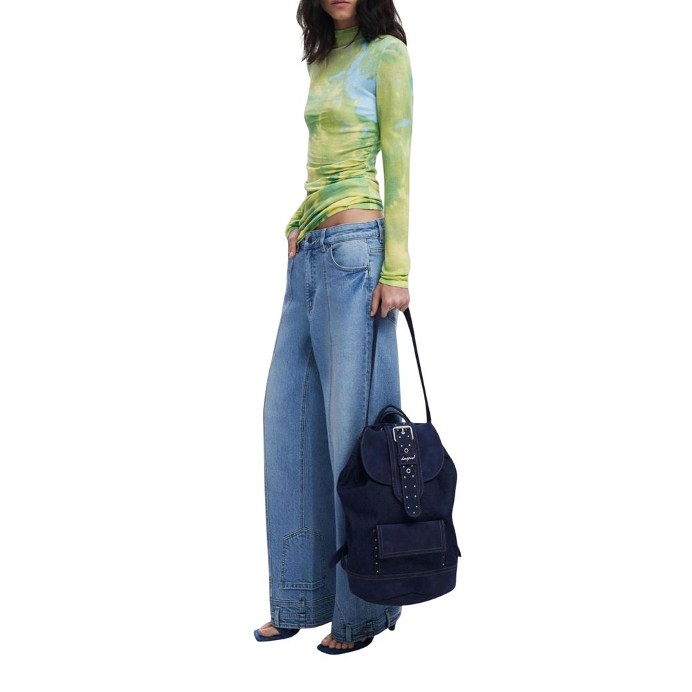 Desigual BACK_BINDELLA K 25WAKD06 Blue Polyethylene Backpack