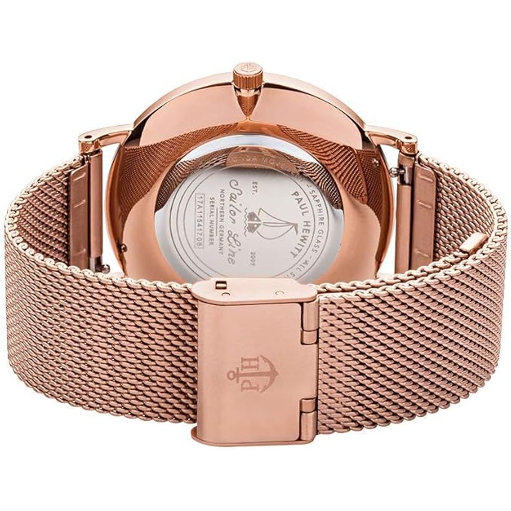 PAUL HEWITT Women's Stainless Steel Dress Watch, Pink, Quartz