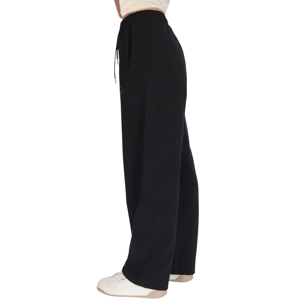 County of Milan Black Cotton Joggers