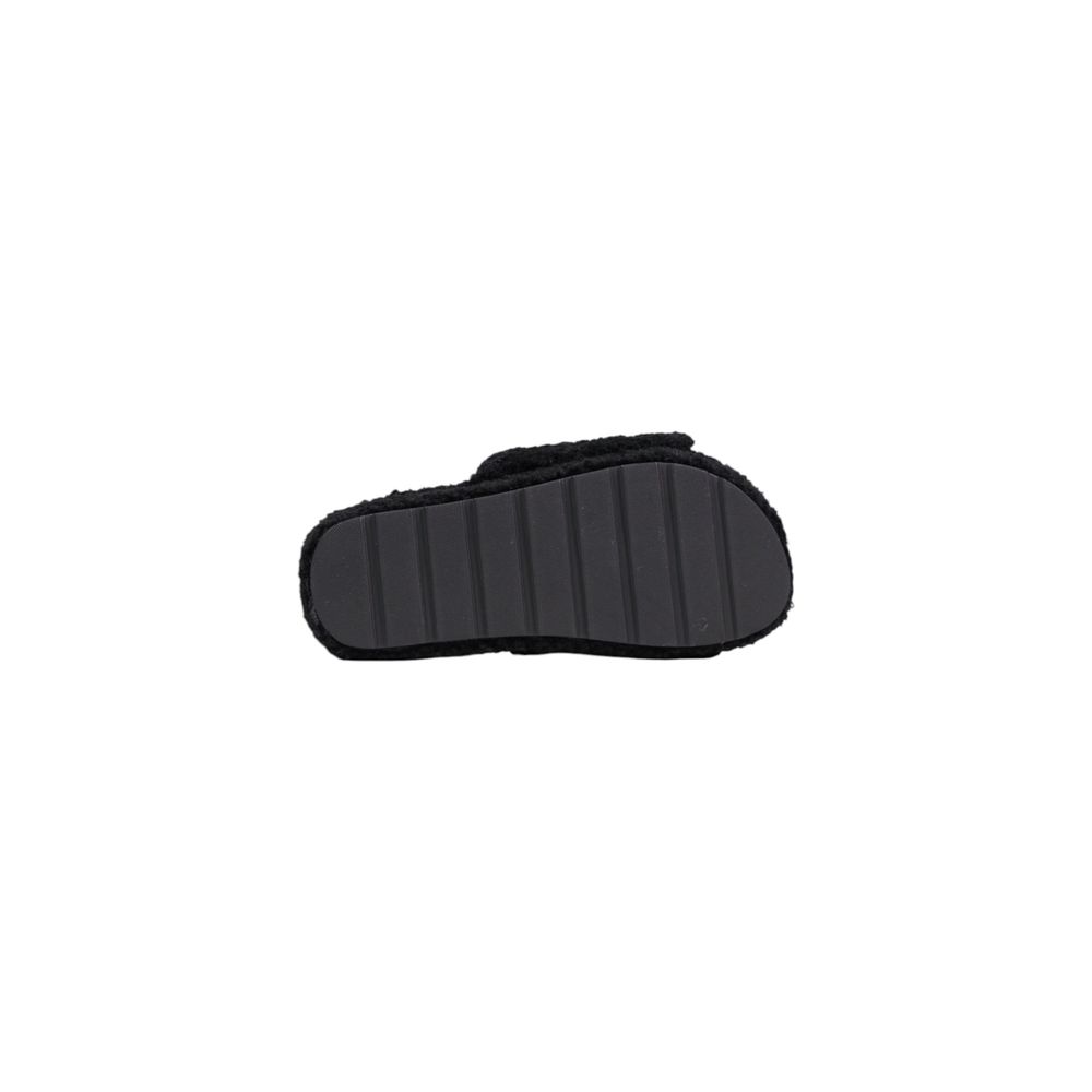 Ralph Lauren Black Textile Slippers